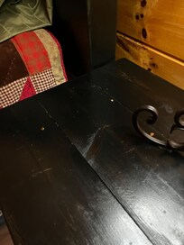 Night table , also on beds