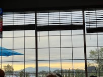 Sunset from inn restaurant