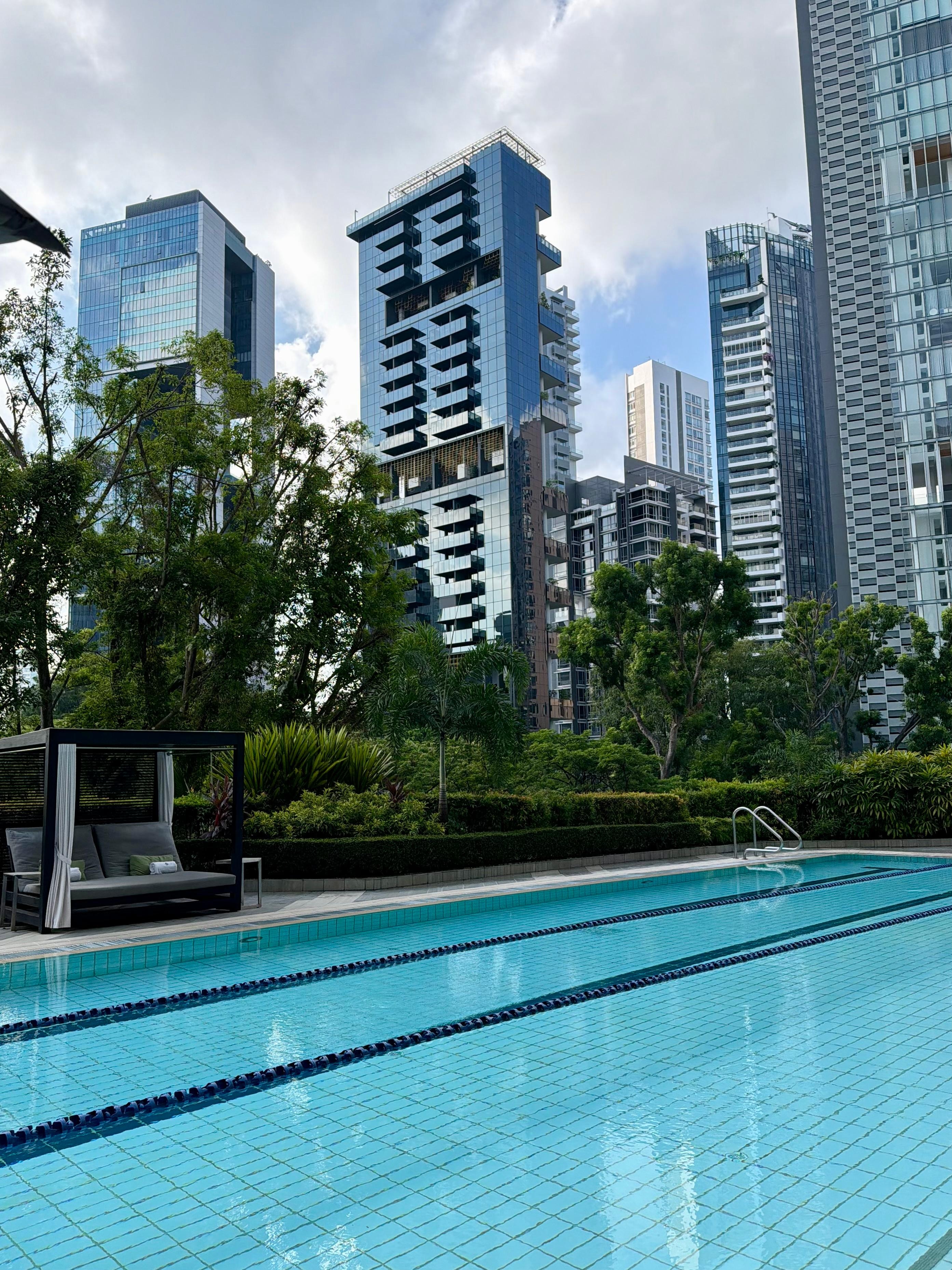 Pool on the 3rd floor 