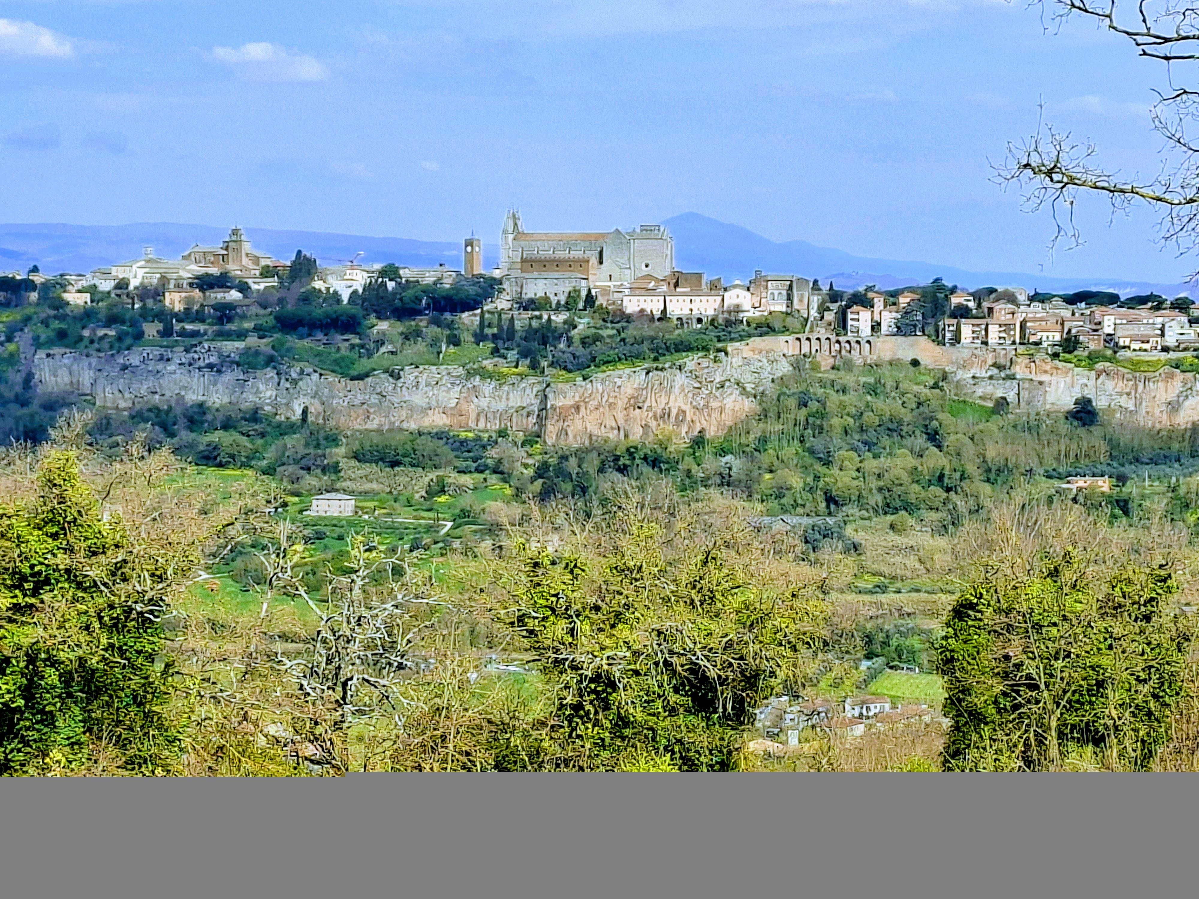 Blick auf Orvieto