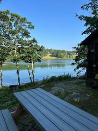 View from the back yard.