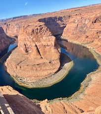 One of our hikes to horseshoe bend.