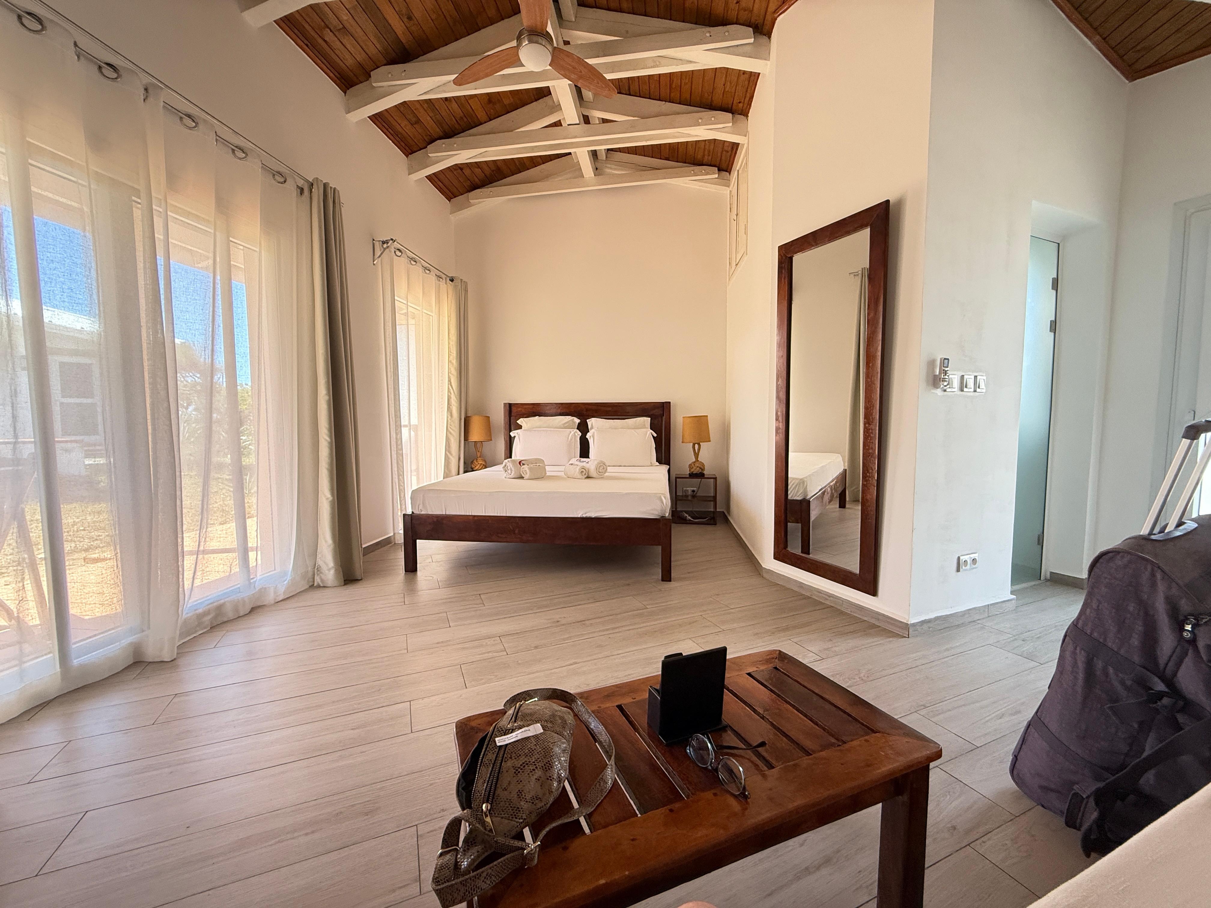Bedroom in the bungalow