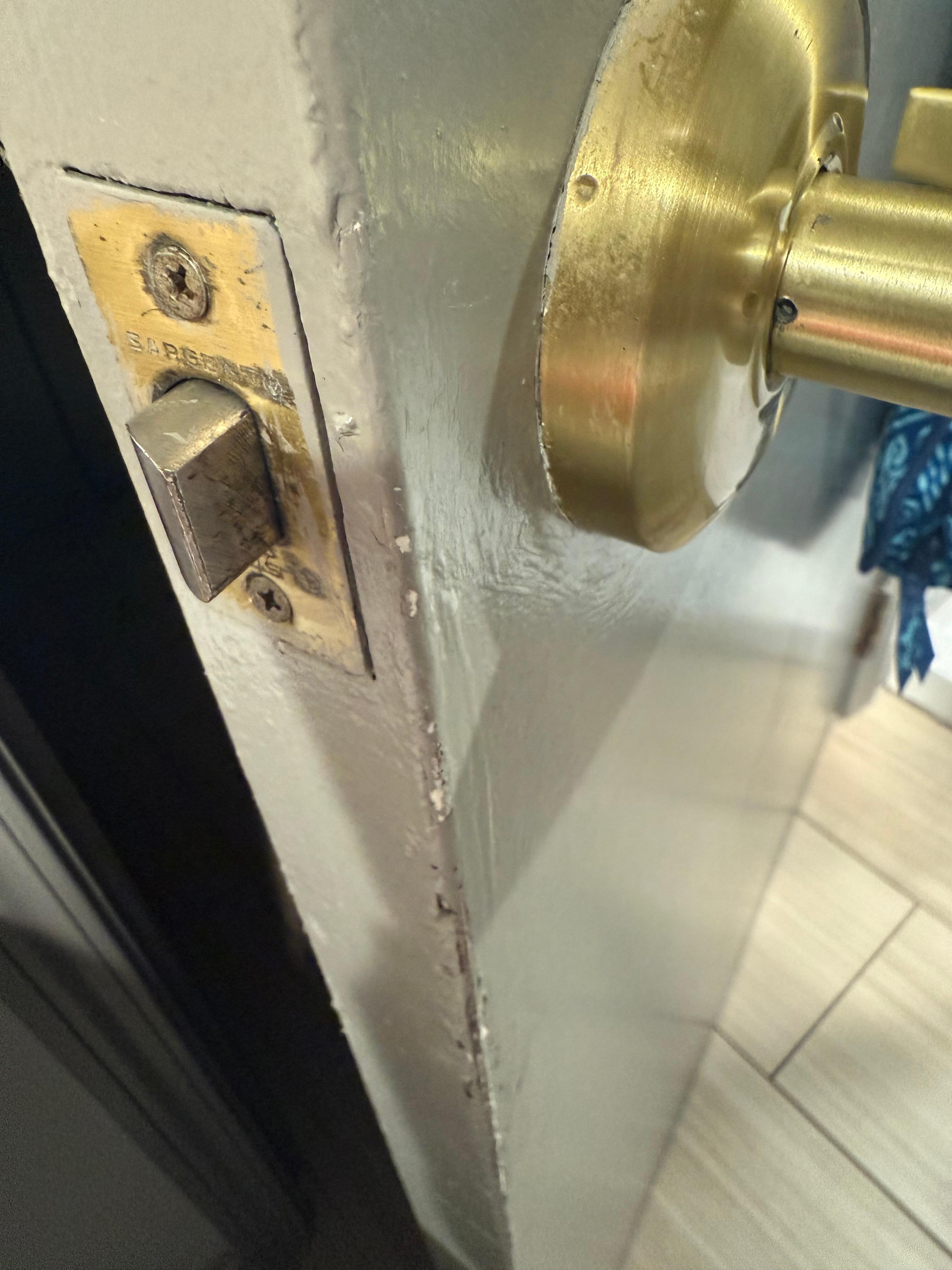 bathroom door