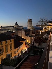 View from rooftop terrace