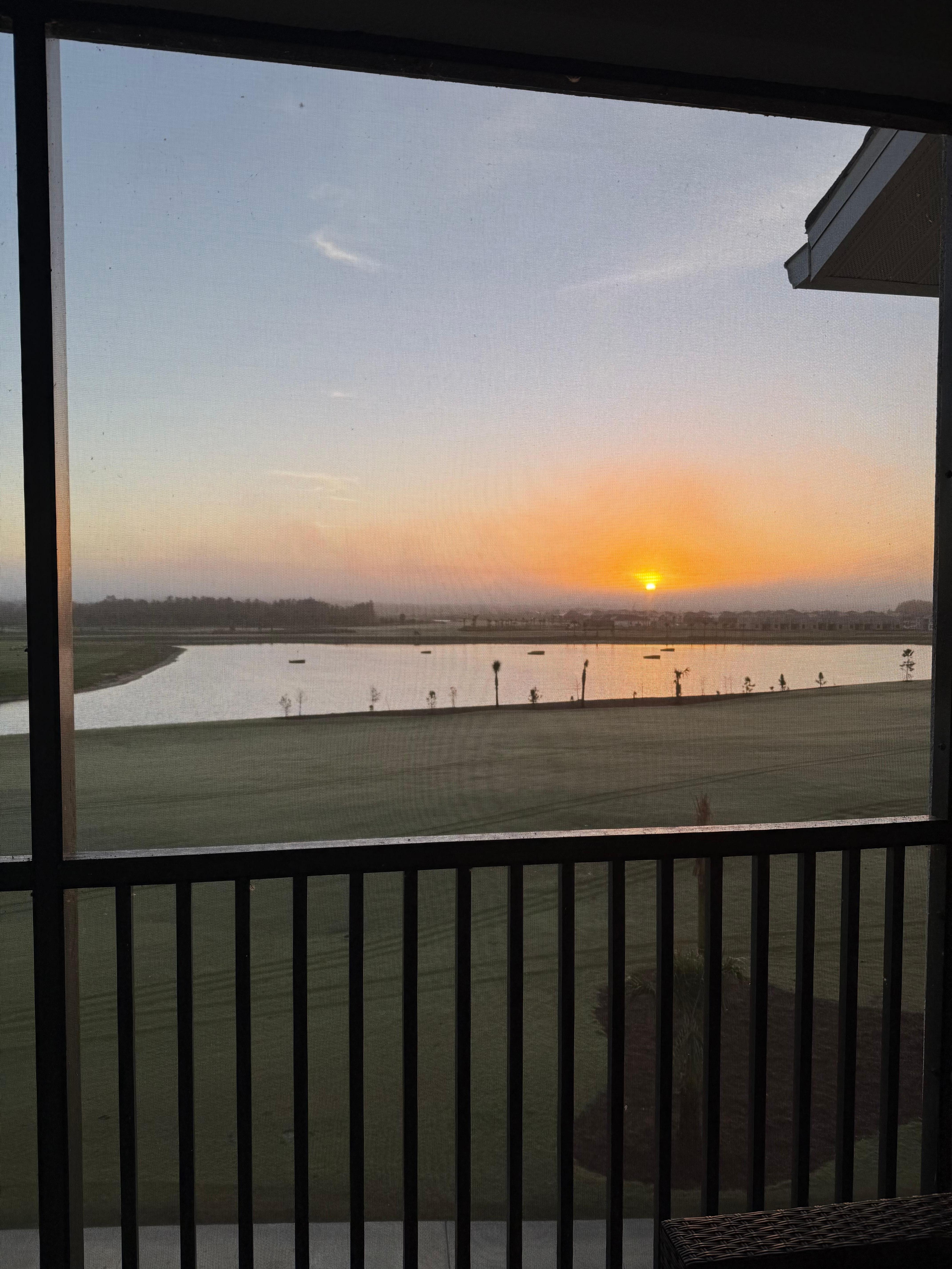 Out the front entrance