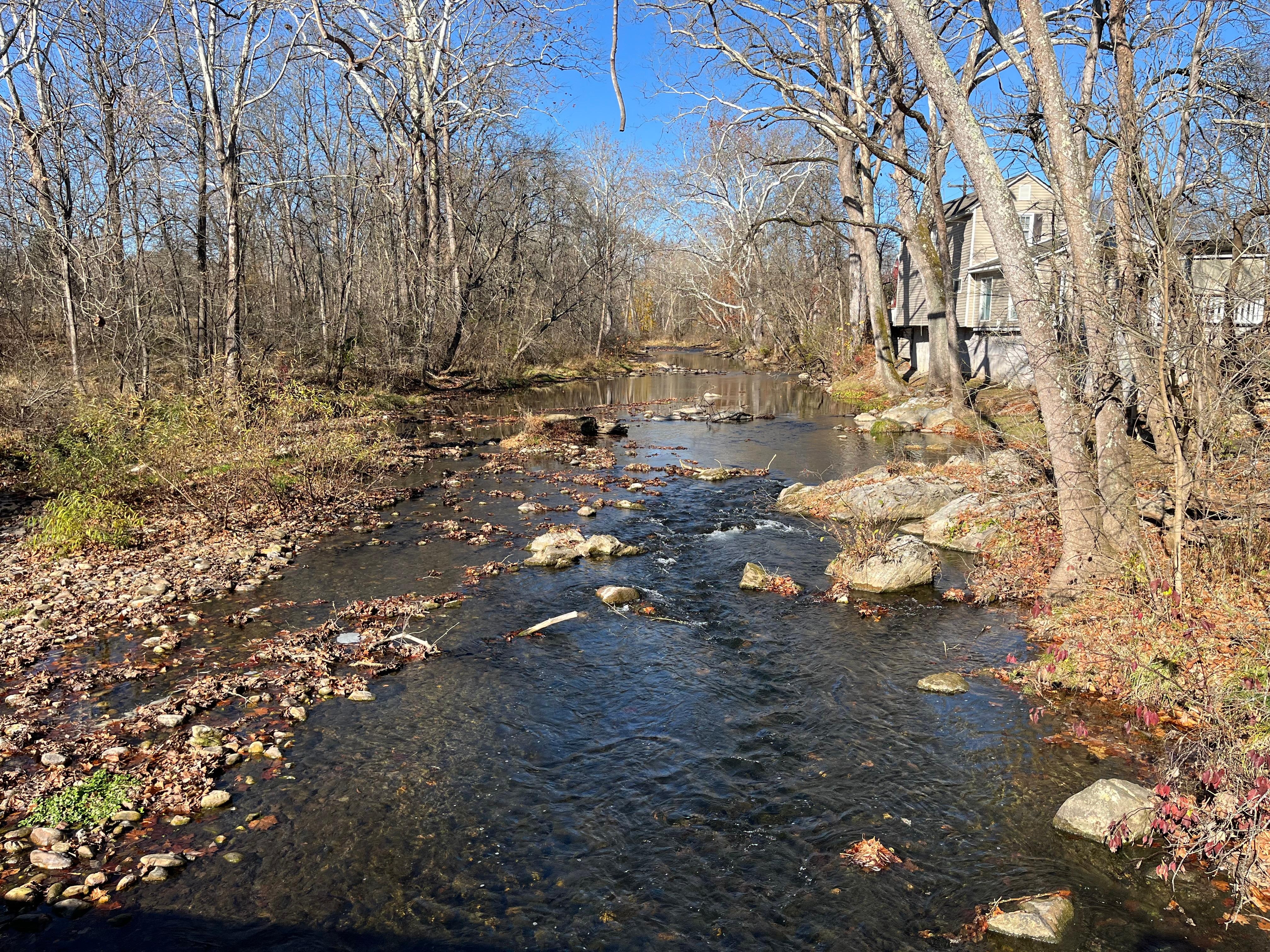 View from the near by bridge