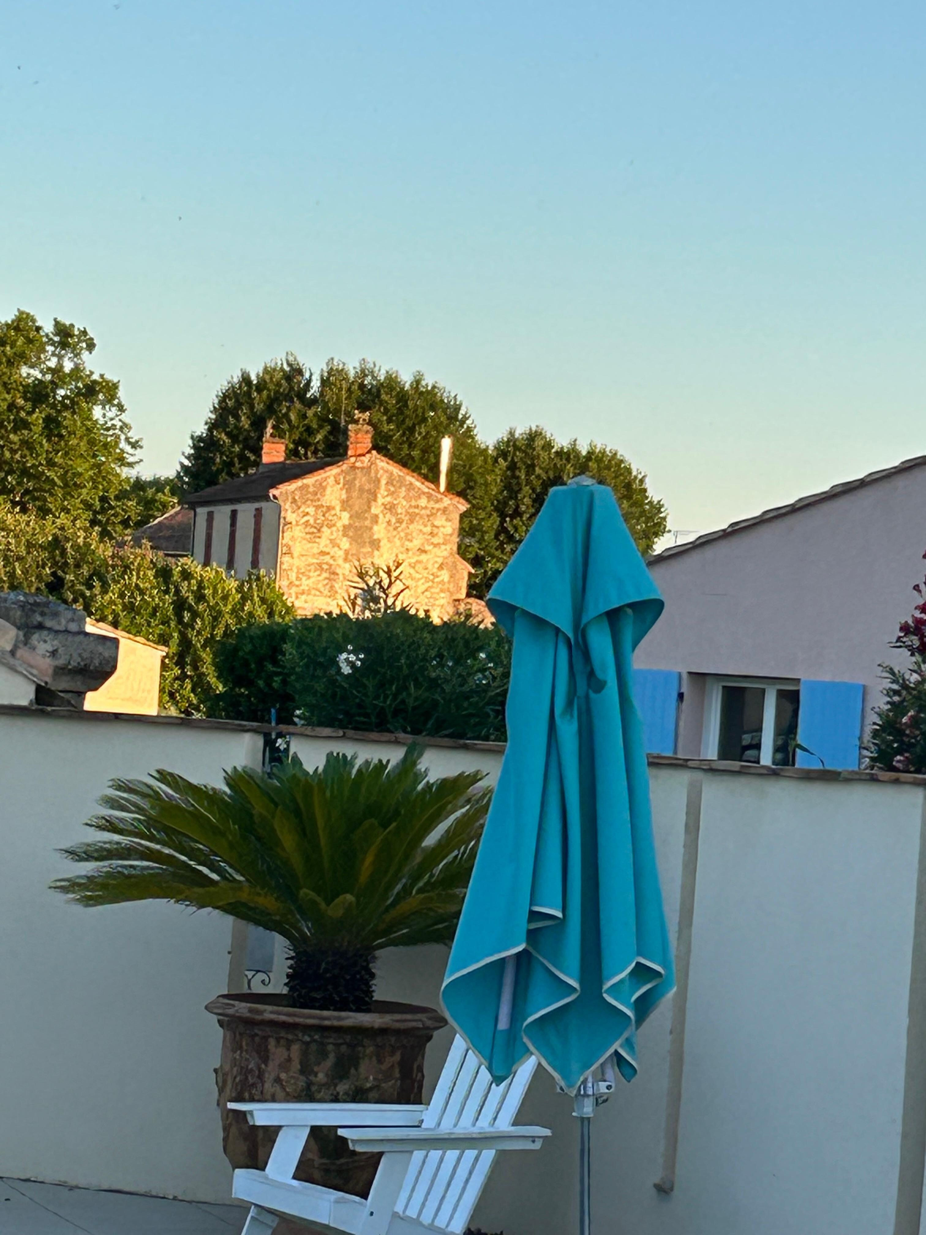 View from the pool