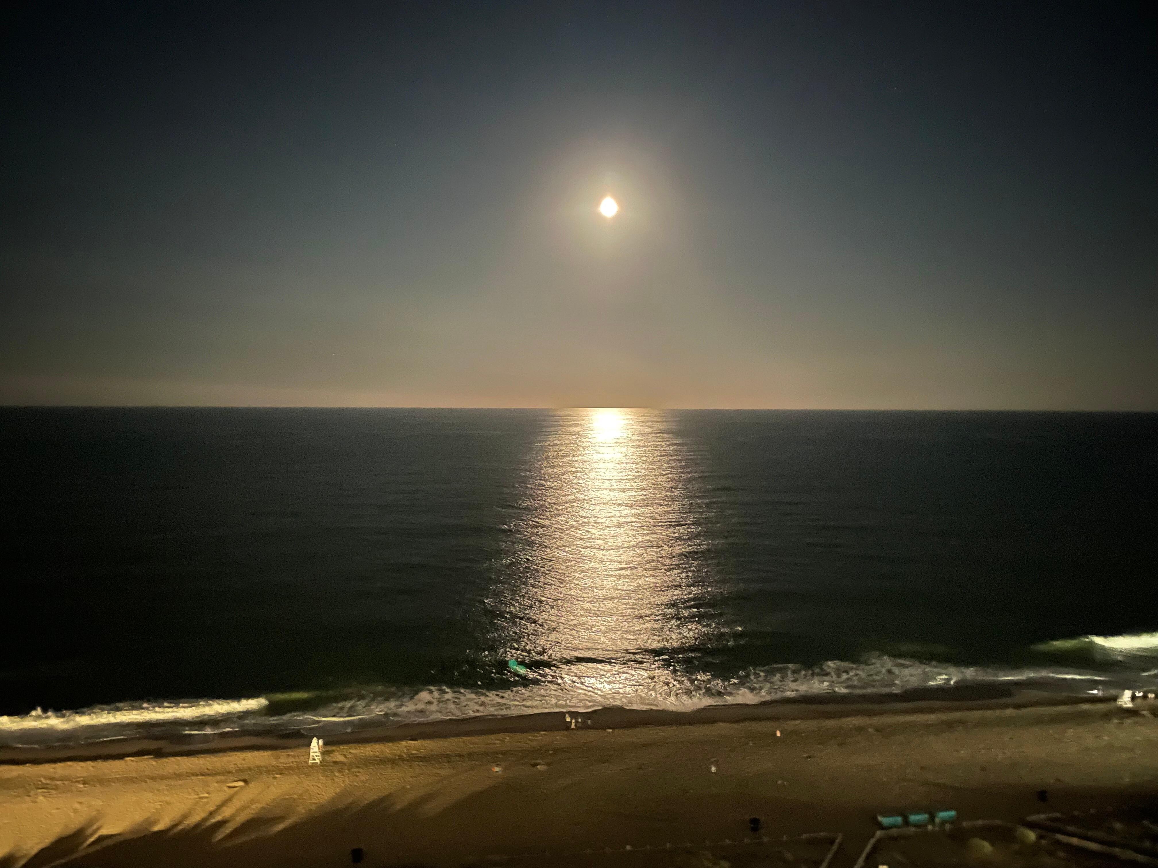 Gorgeous view from our balcony!