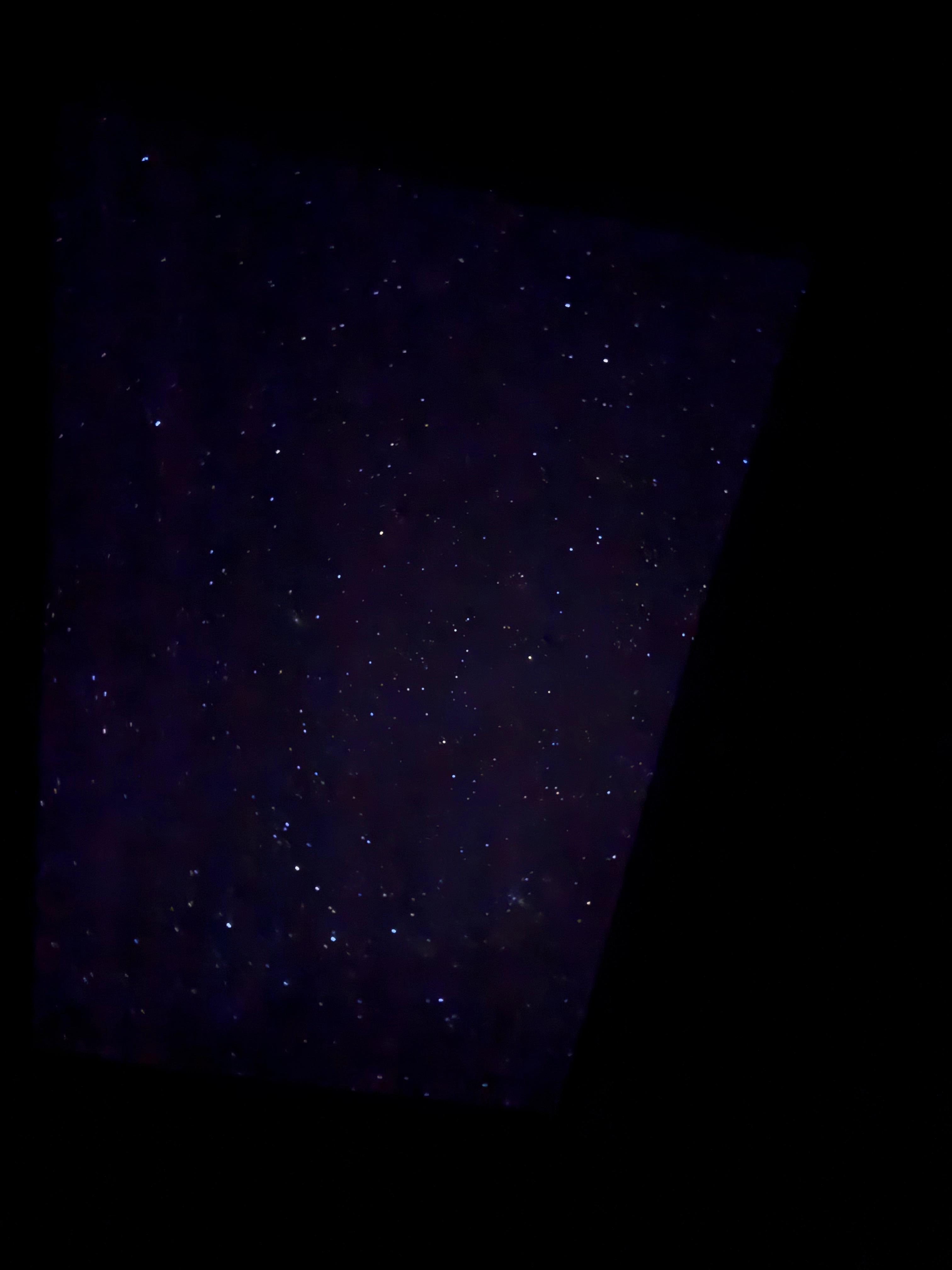 View from the bedroom skylight