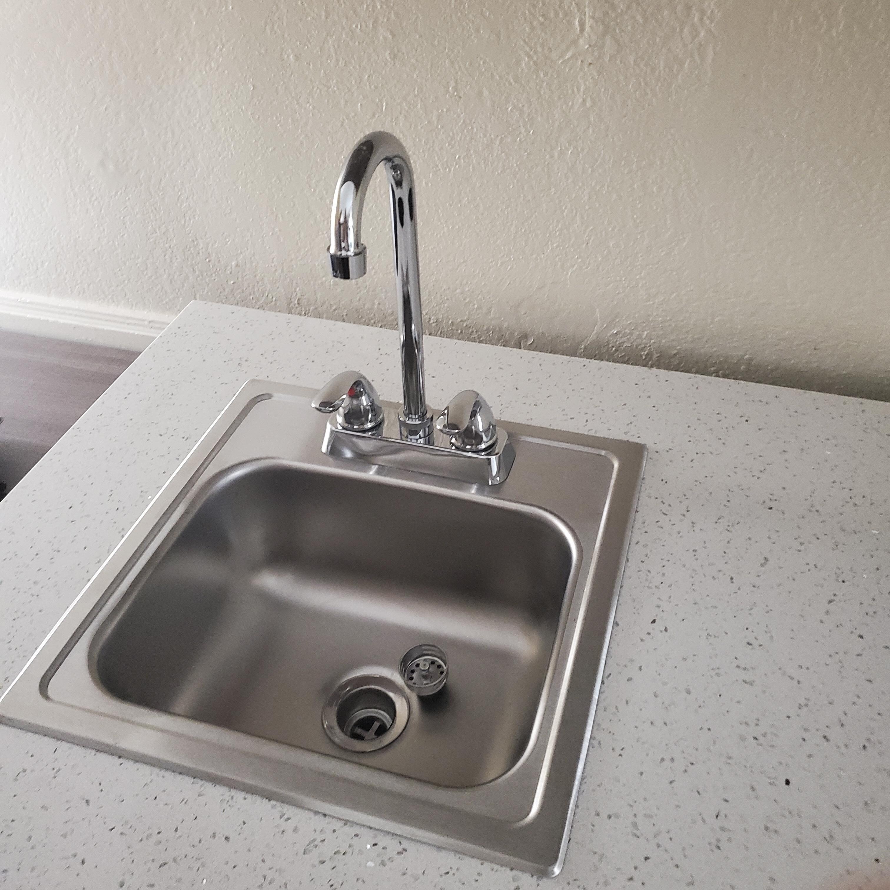 Nice sink but...