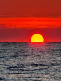 Sunset at the beach