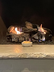 Loved the fireplace