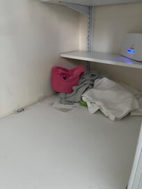 Closet dirty