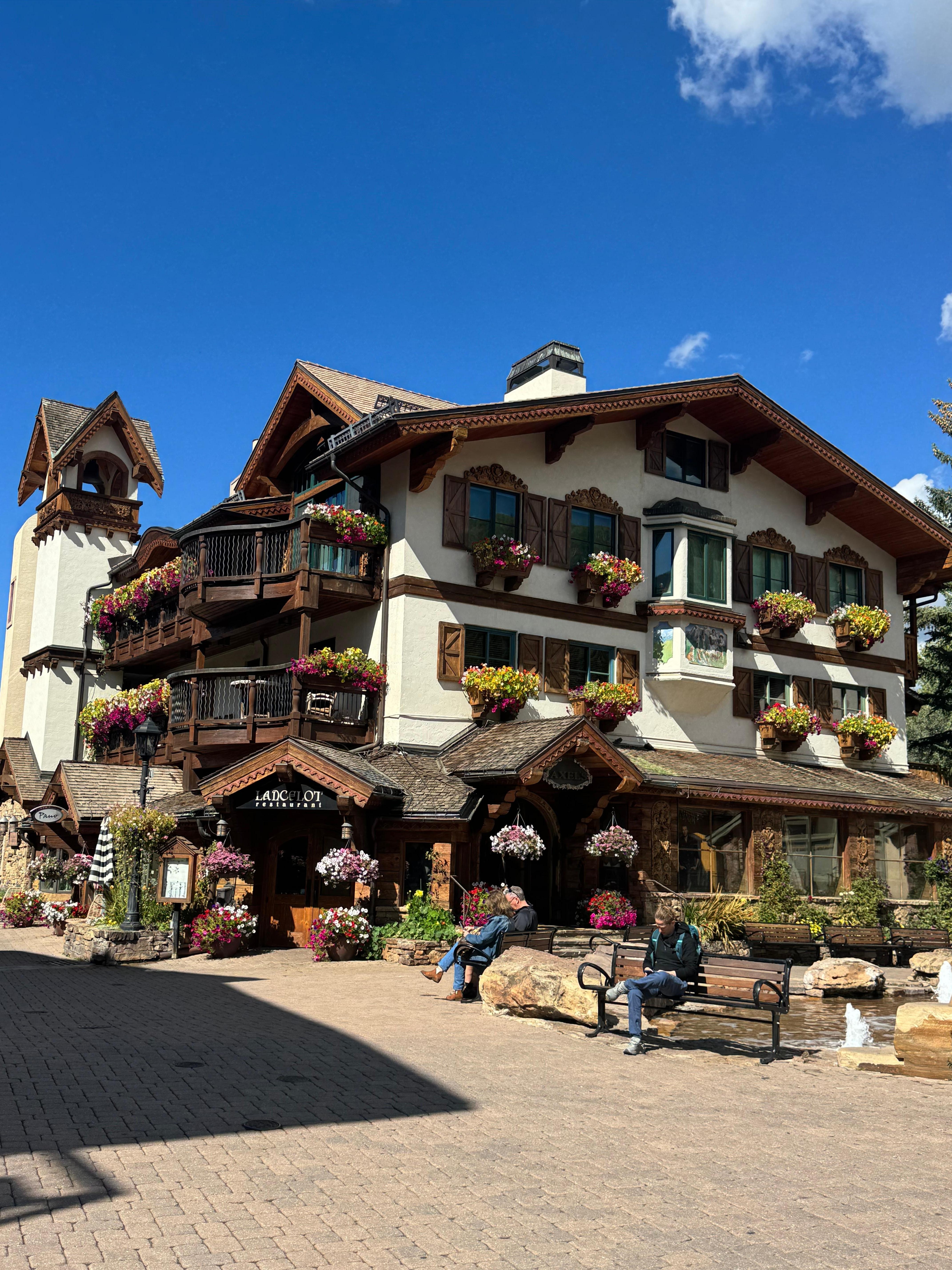 Beautiful flowers in Vail