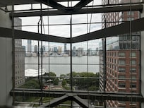 In the hallway on way to room