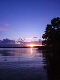 Sunset from the dock