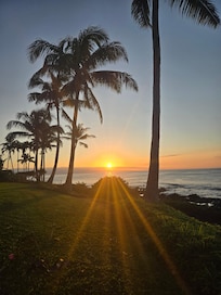 Sunset from the property.