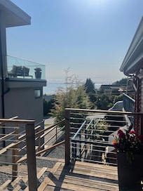 The view from the deck.