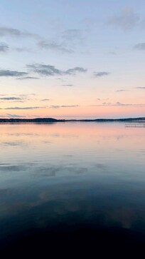 Cotton skies sunset