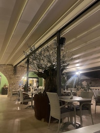 Restaurant terrace