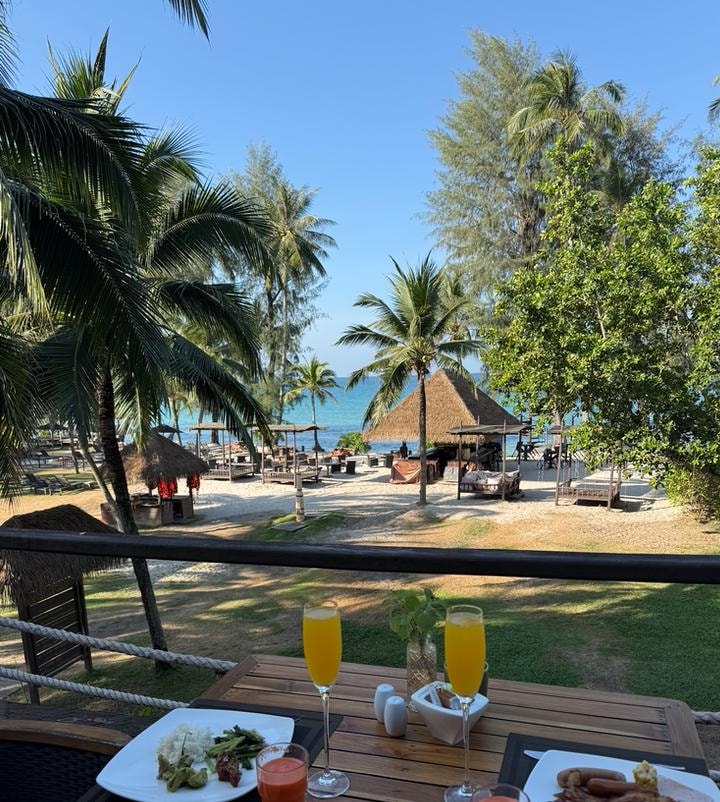 Udsigt fra morgenmad