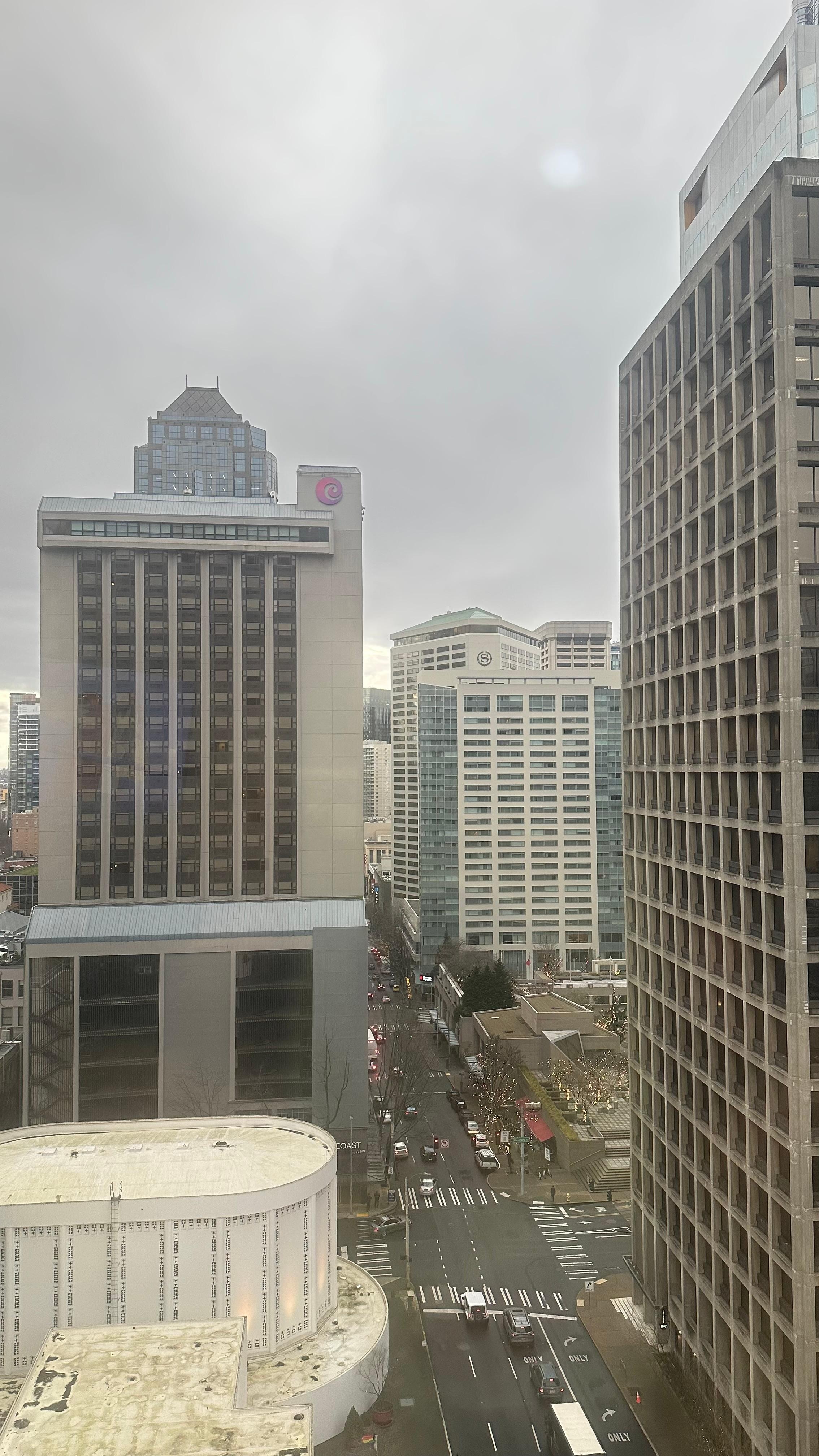 City view from my room. 