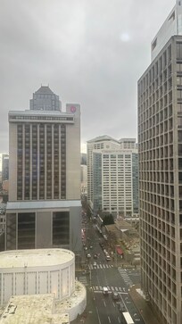 City view from my room.