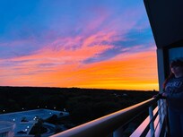 Another sunset as seen from H10 balcony