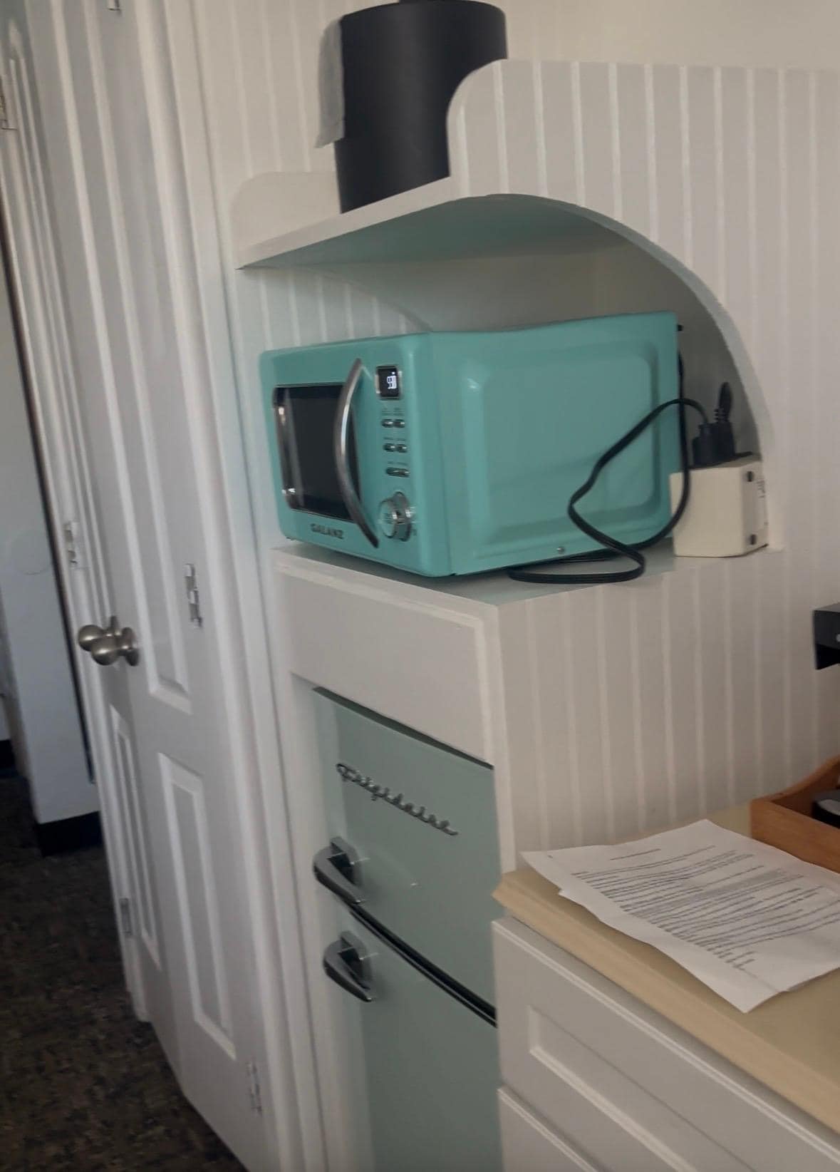 Microwave works Very Well and Refrigerator Get Cold.