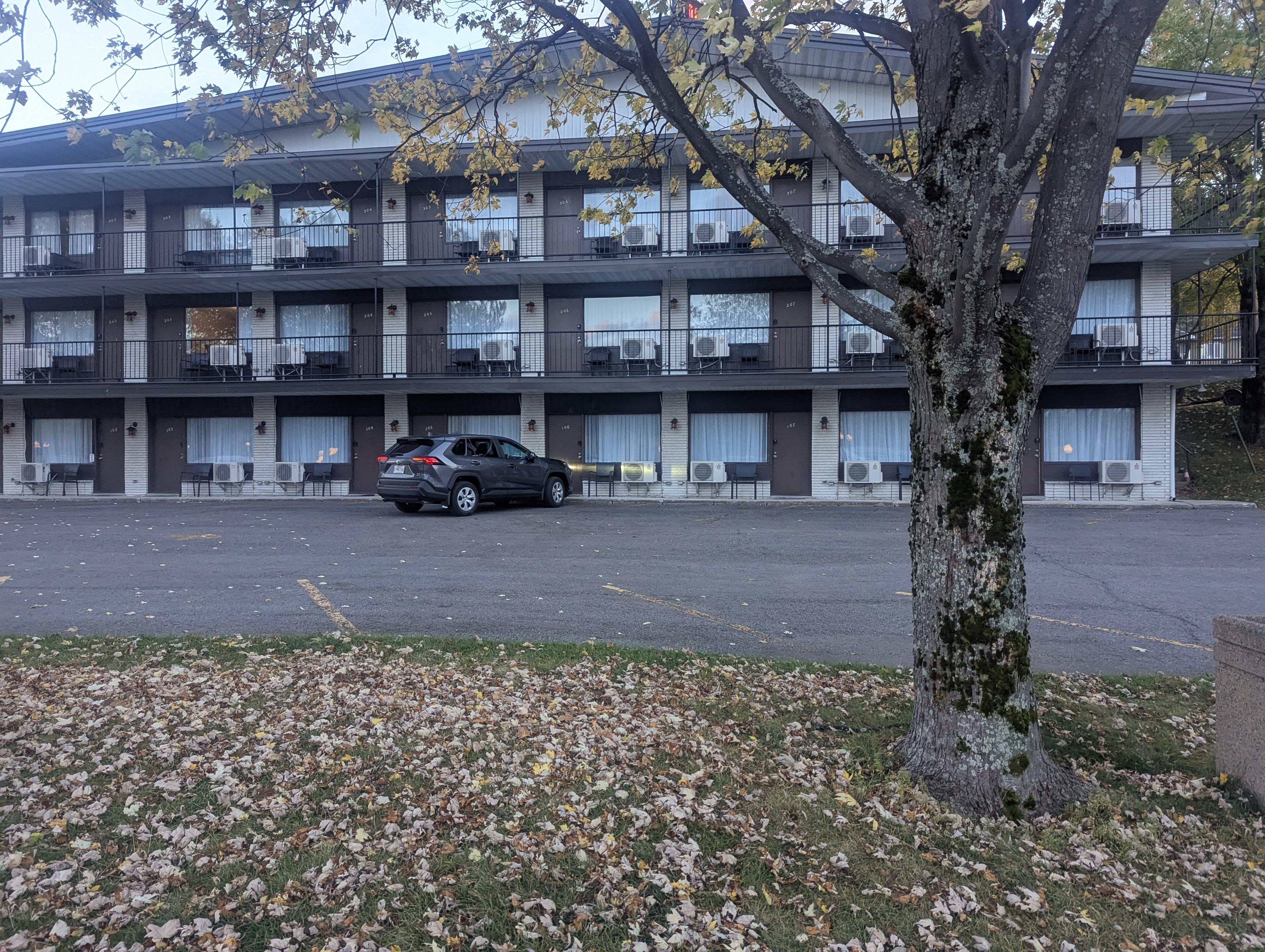 Our room from the river.