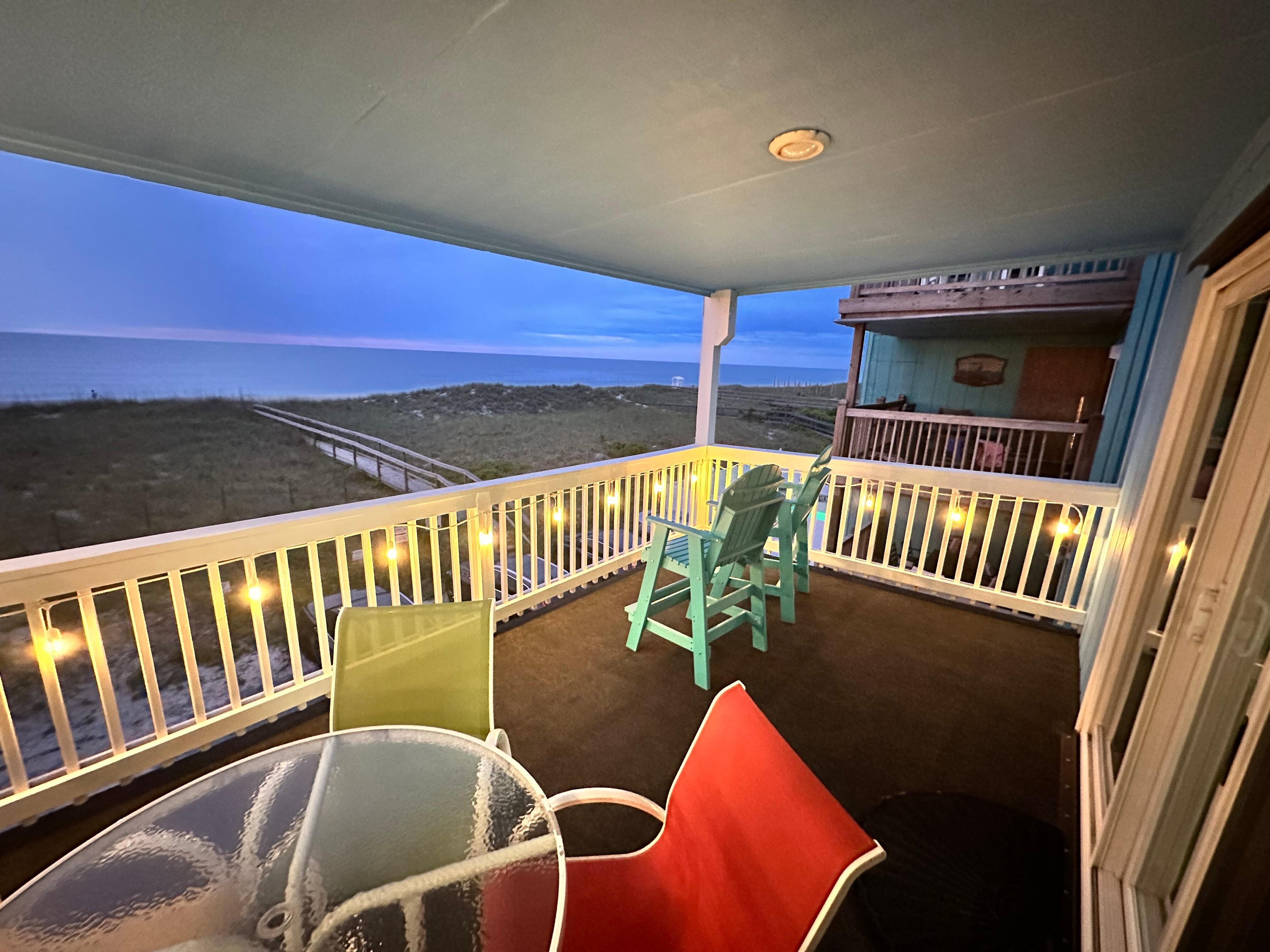 Balcony.