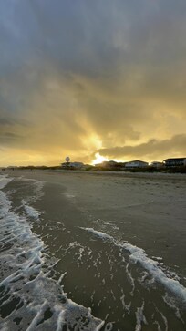 Sunset from the beach.