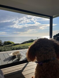 Perfect spot for a cuppa and to enjoy the amazing view.