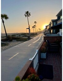 Sunset from the patio.