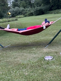 Everyone loved the hammock!