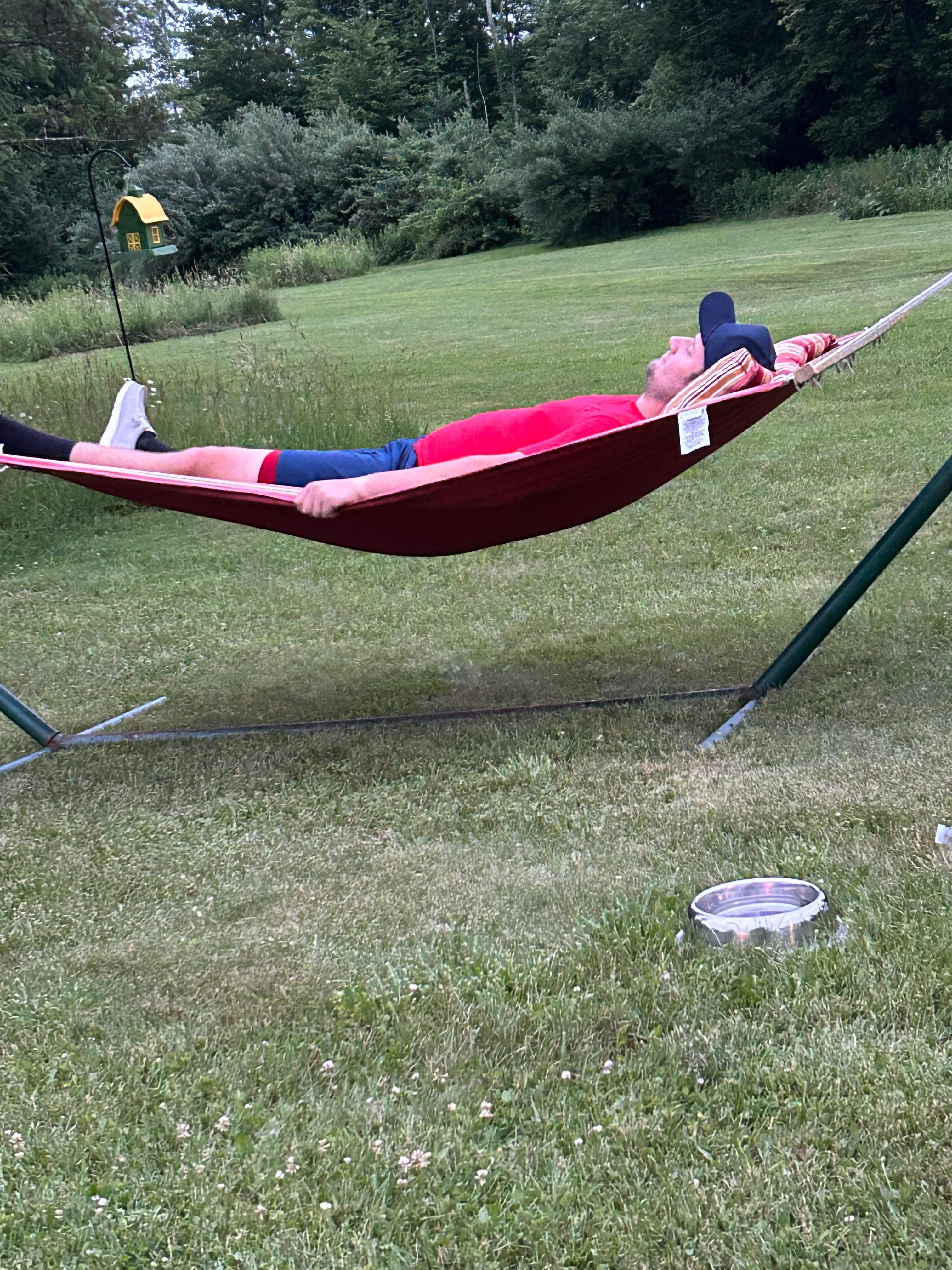 Everyone loved the hammock!