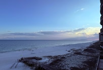 Evening view from the balcony.