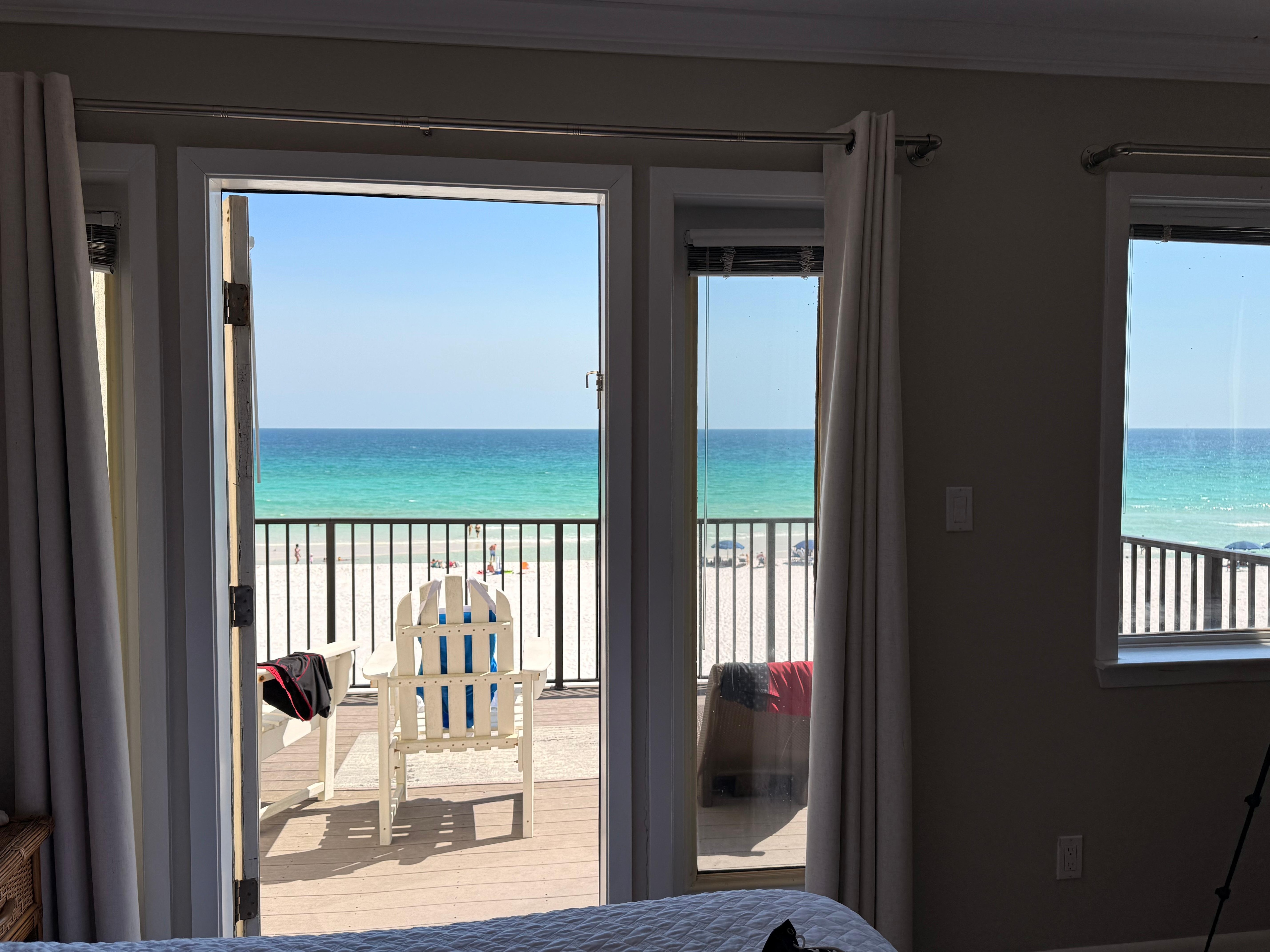 View from master suite