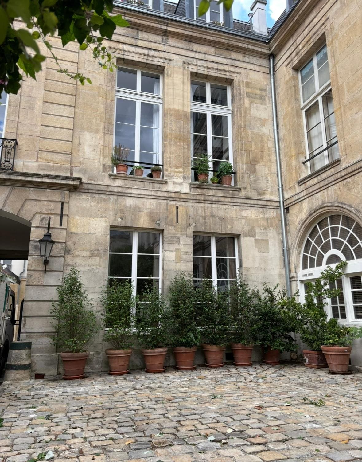 The courtyard (from different angle)