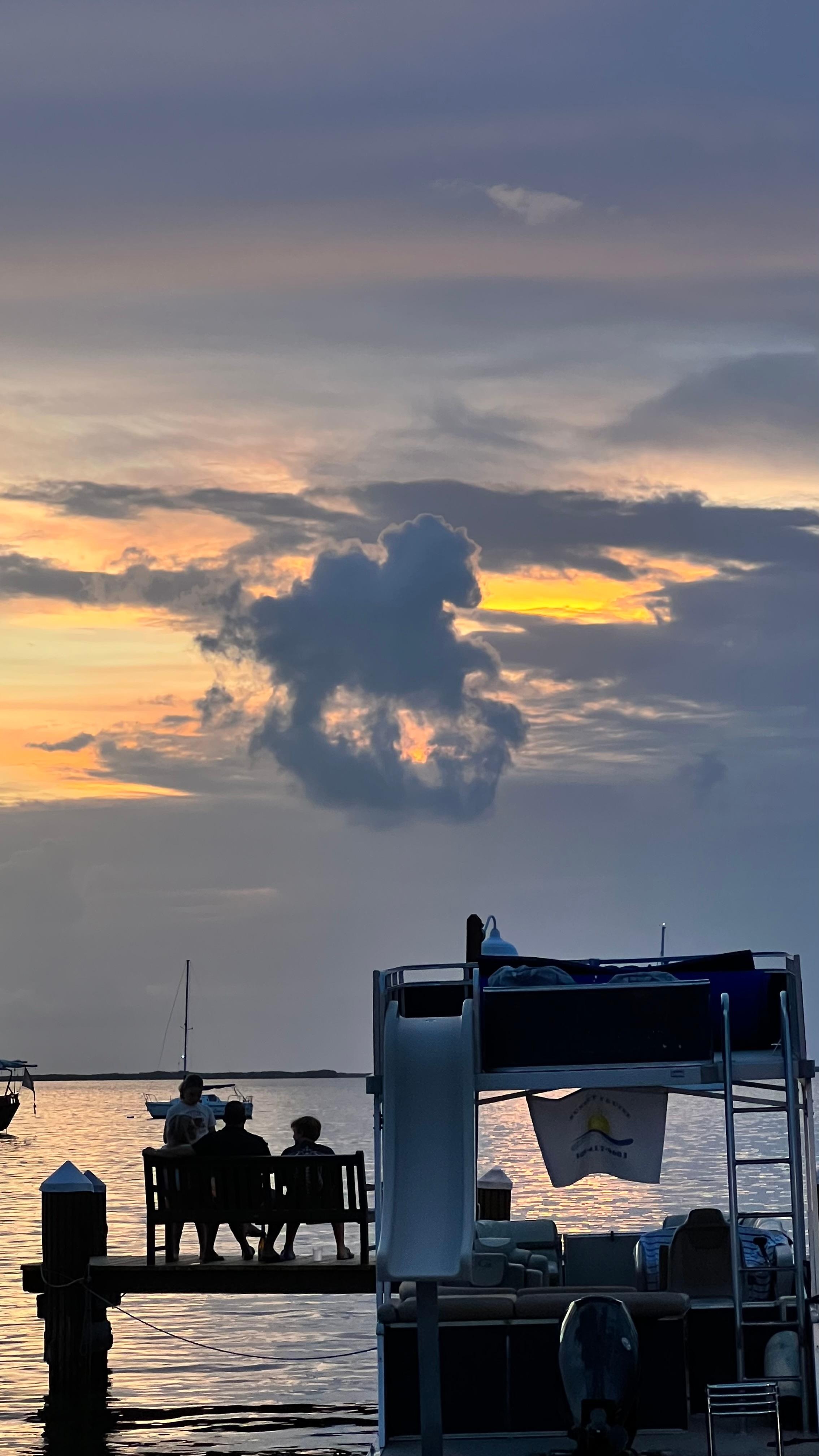 What do you see in the clouds?