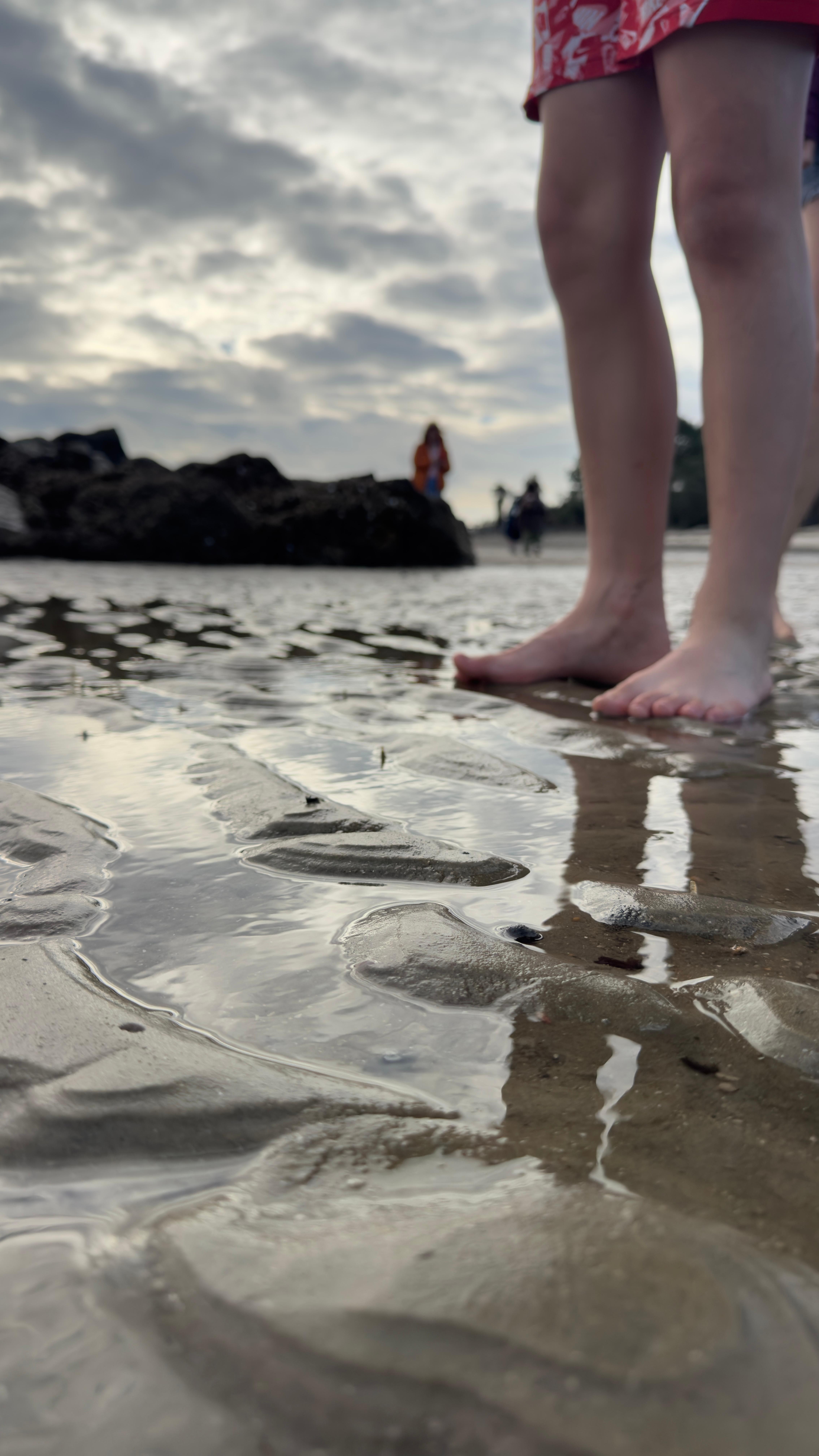 Beach feet!