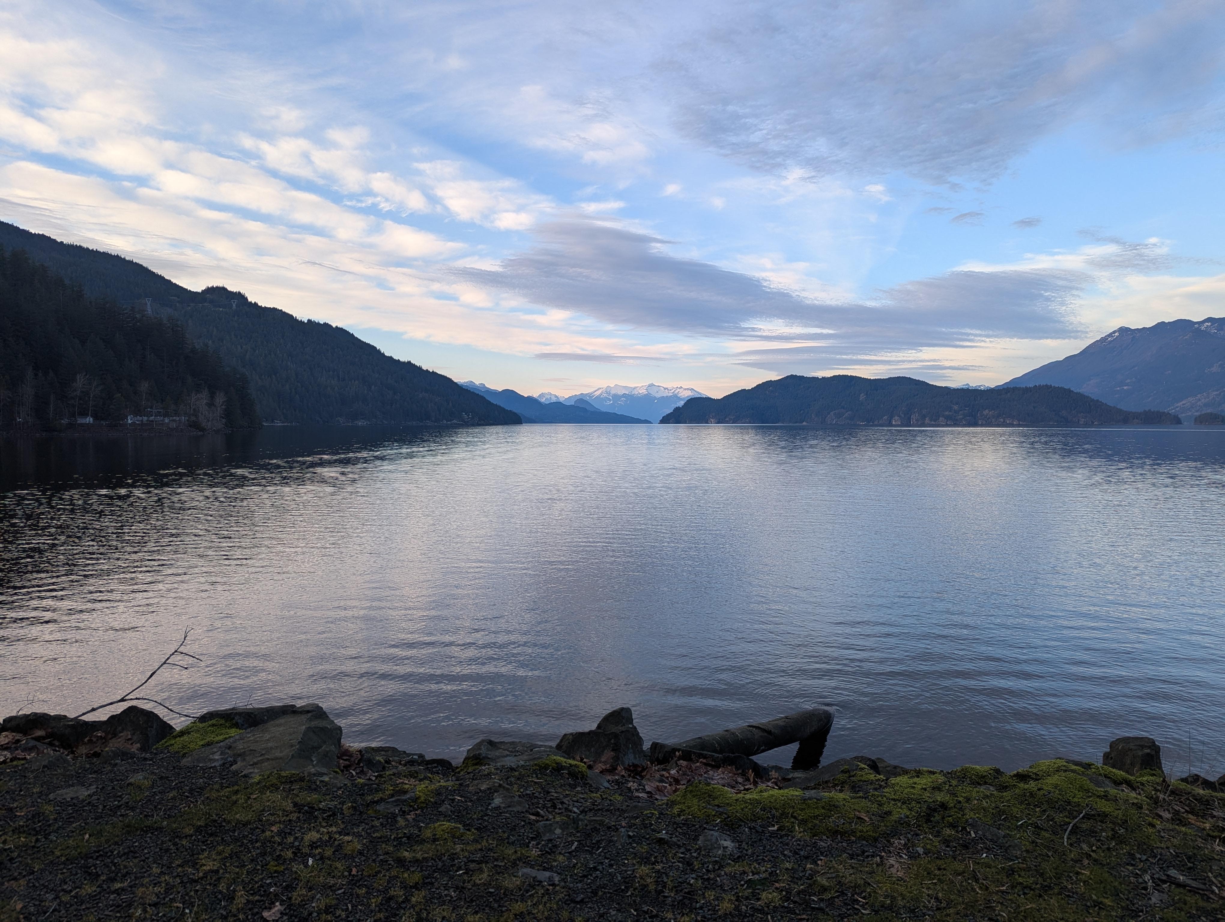 View from in front of the hotel