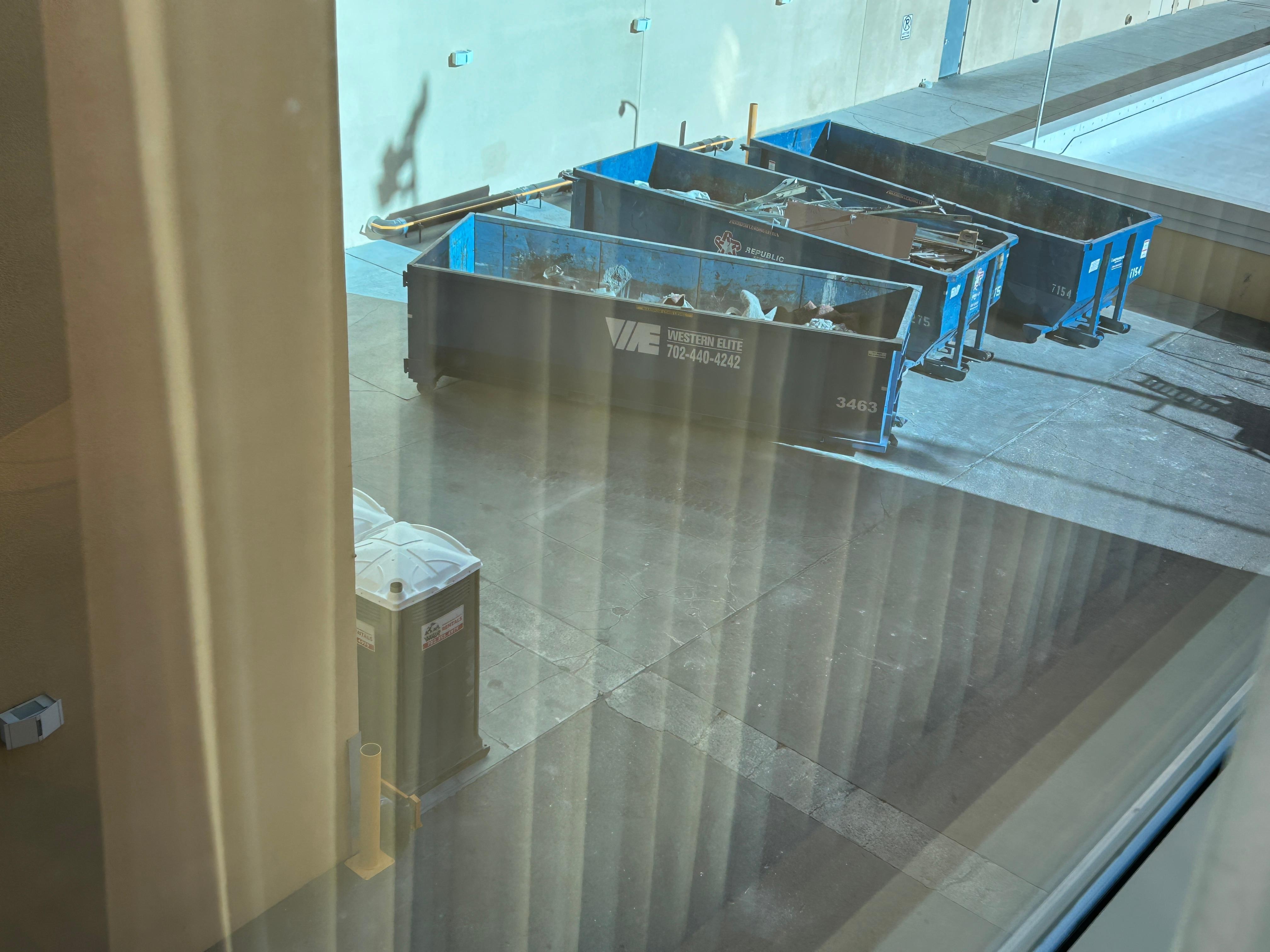 The view from room 357