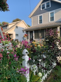 This front yard garden is worth a visit. It is located a couple of blocks from the house on Ido.