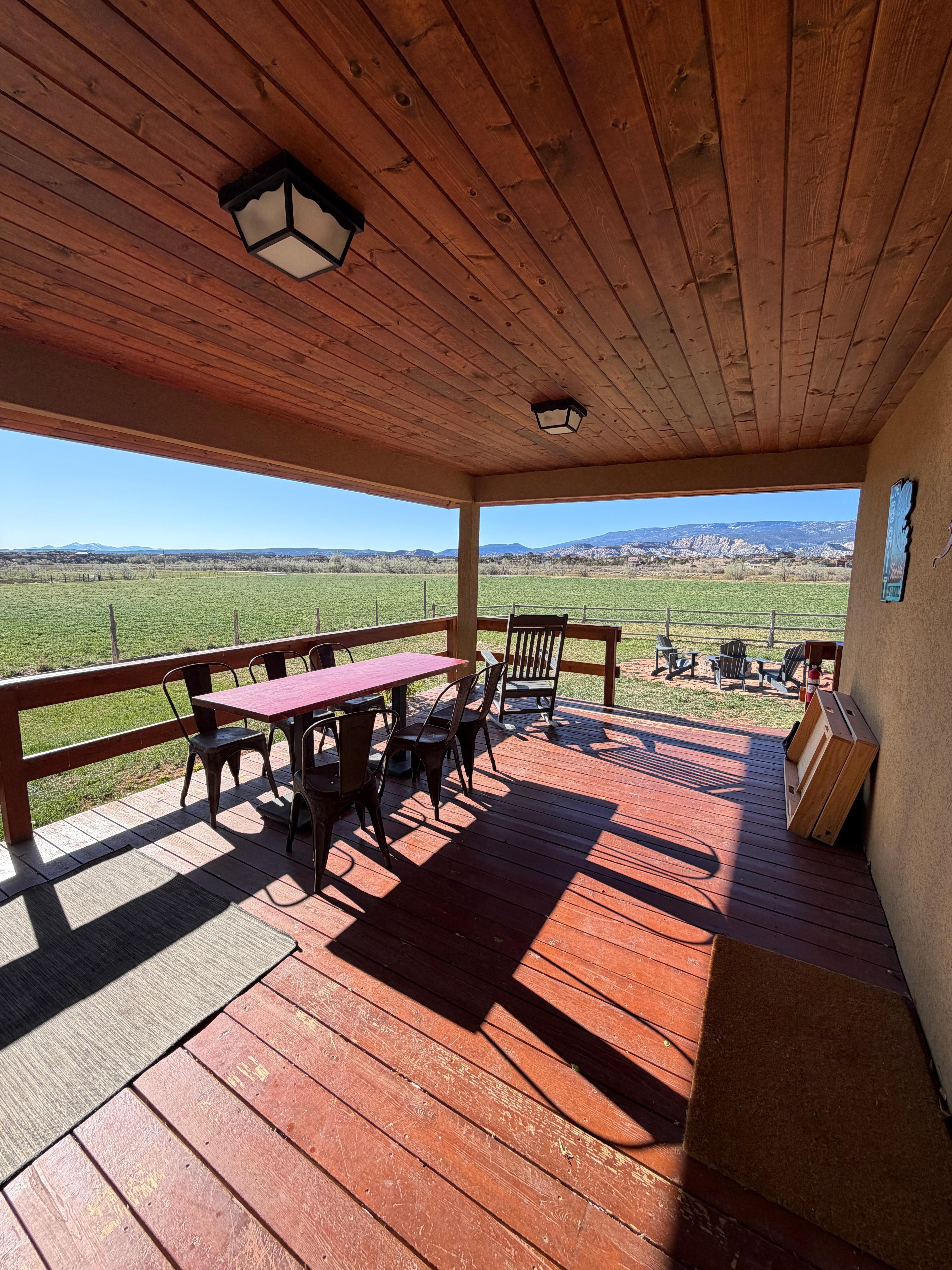 Back porch