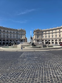 Near the Piazza and Termini.
