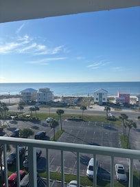 View from the balcony