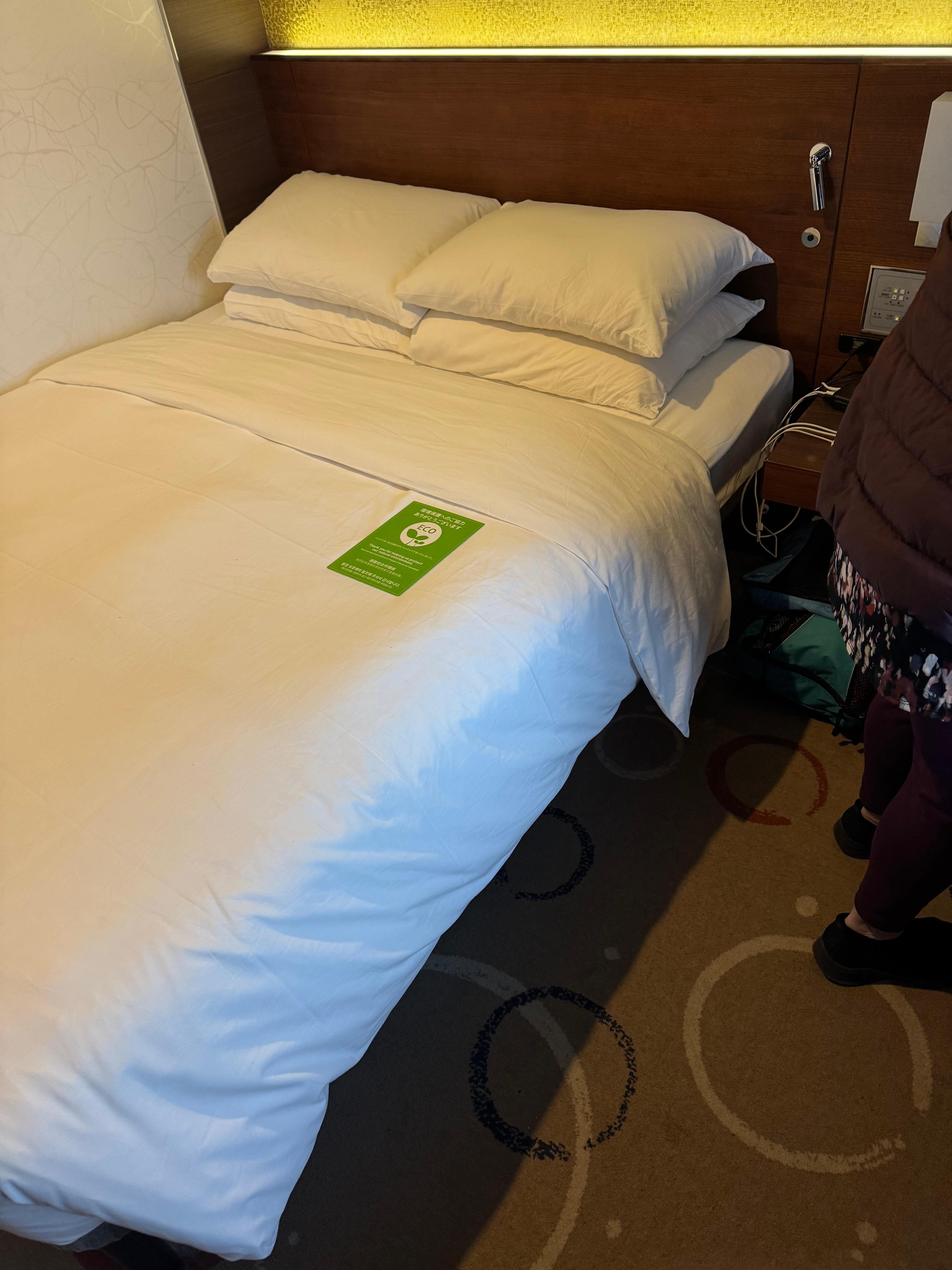 Standard room, very tight