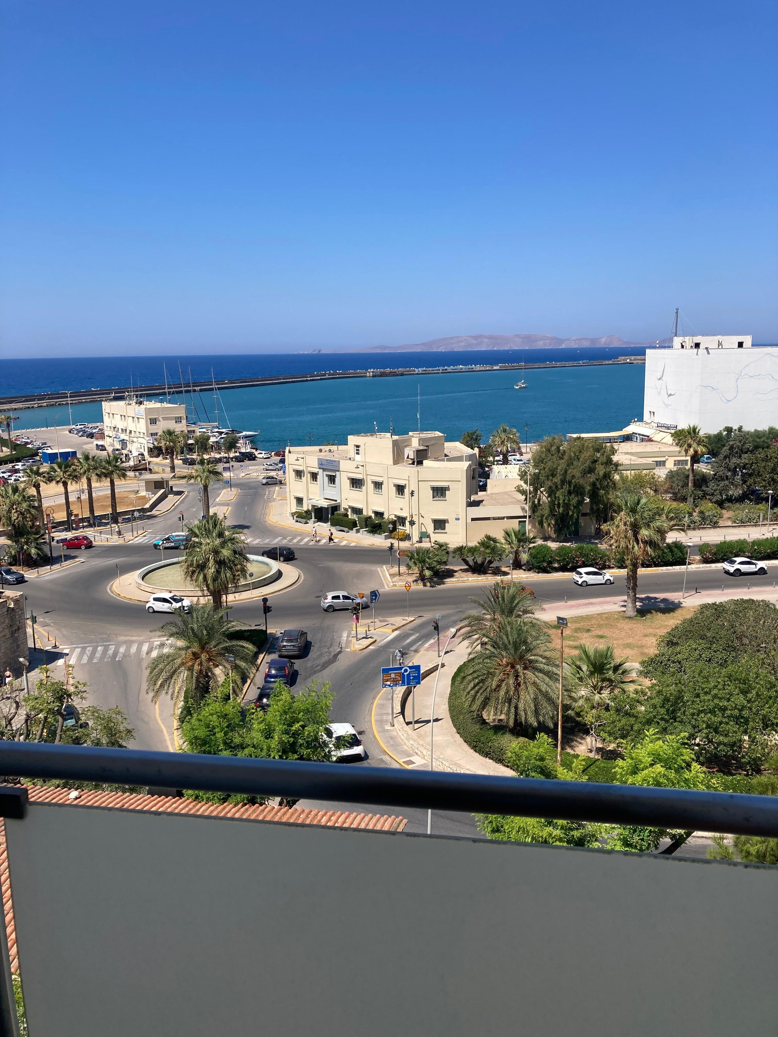 Utsikten från balkongen 